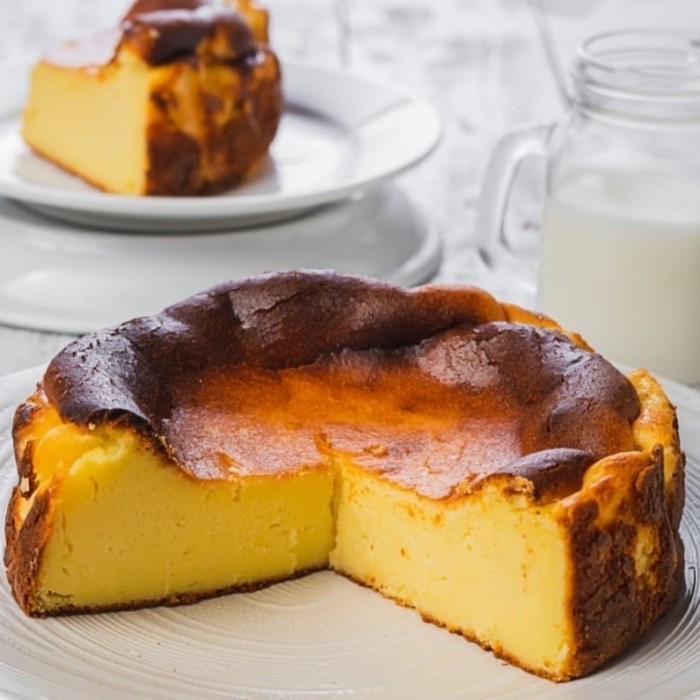 

BASQUE BURNT CHEESECAKE 18CM