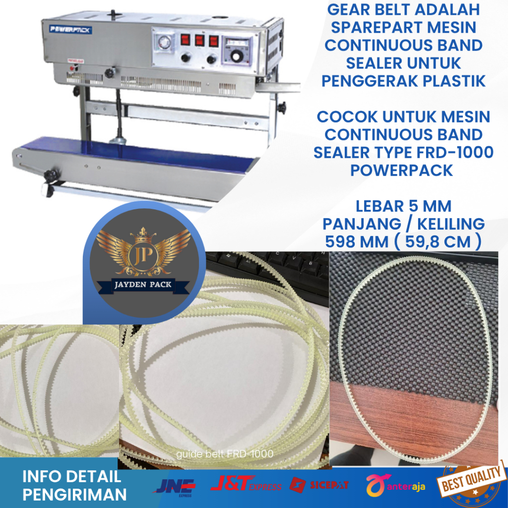 FRD-1000 Lead Belt / Guide belt mesin band sealer FRD-1000 Powerpack