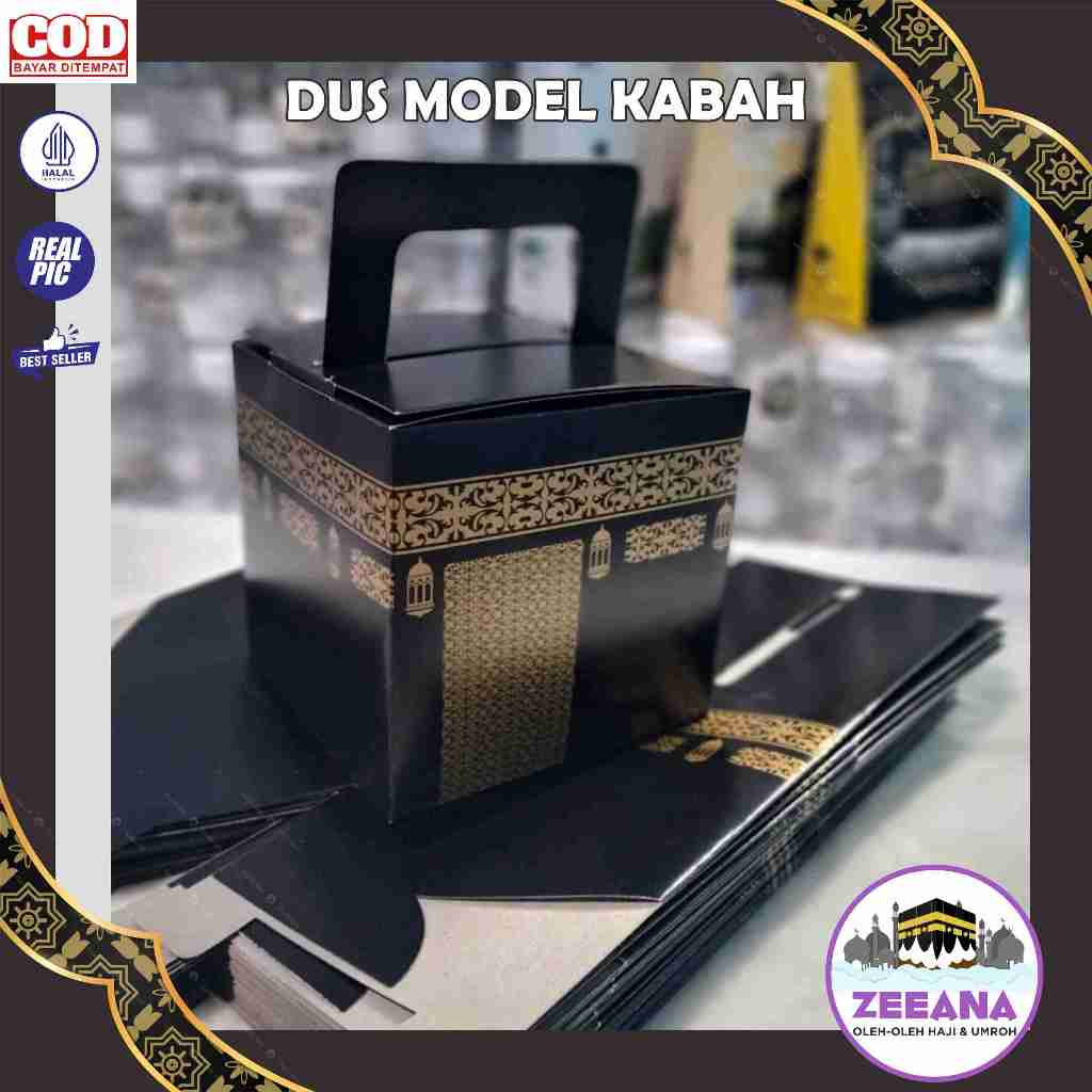 

Dus Kabah Oleh-oleh Haji dan Umroh isi 25/pack