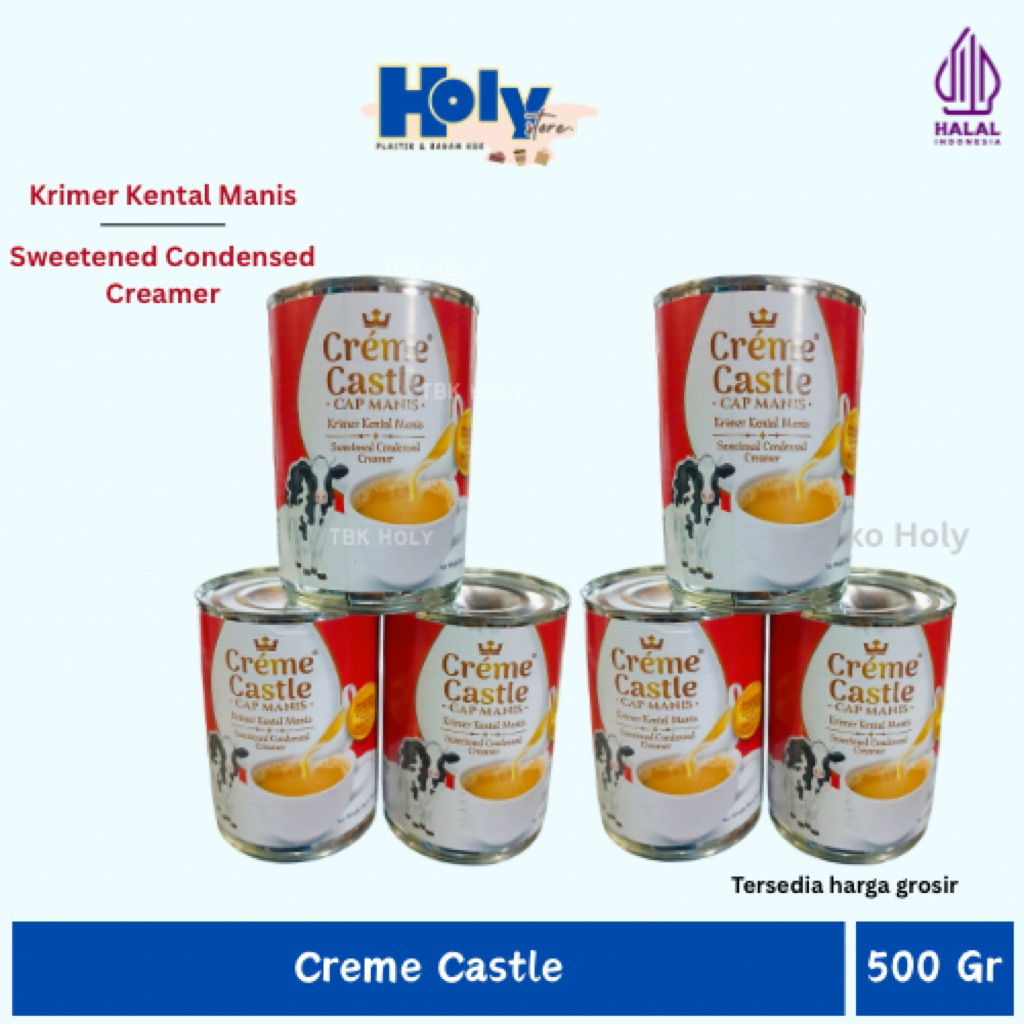 

Creme Castle 500 gram | Krimer Kental Manis - Sweetened Condensed Creamer |