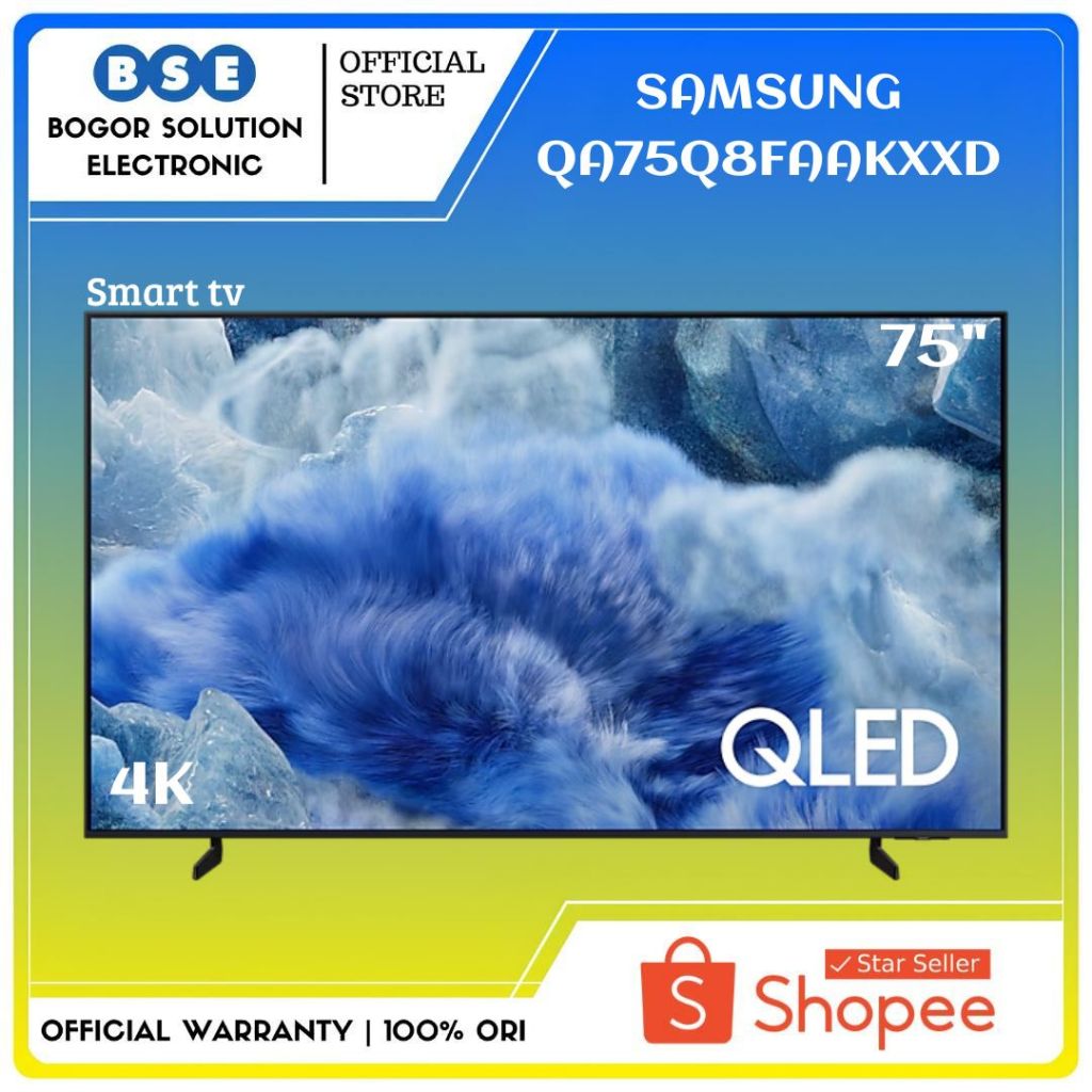 Samsung QA75Q8FAAKXXD QLED Smart TV 4K 75Q8F Samsung QA75Q8F Samsung qled tv 75Q8F