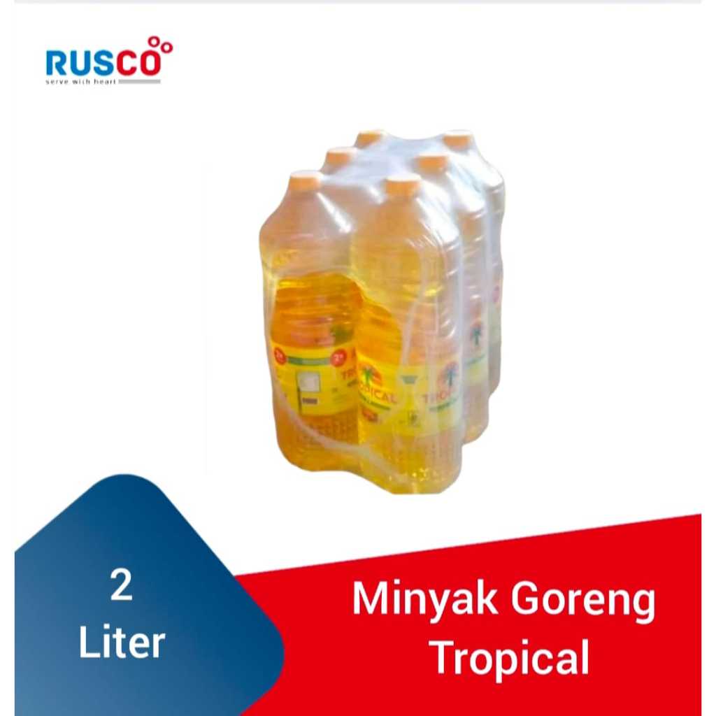

Minyak goreng Tropical botol 2 liter [ 1 Krat isi 6 pcs ]