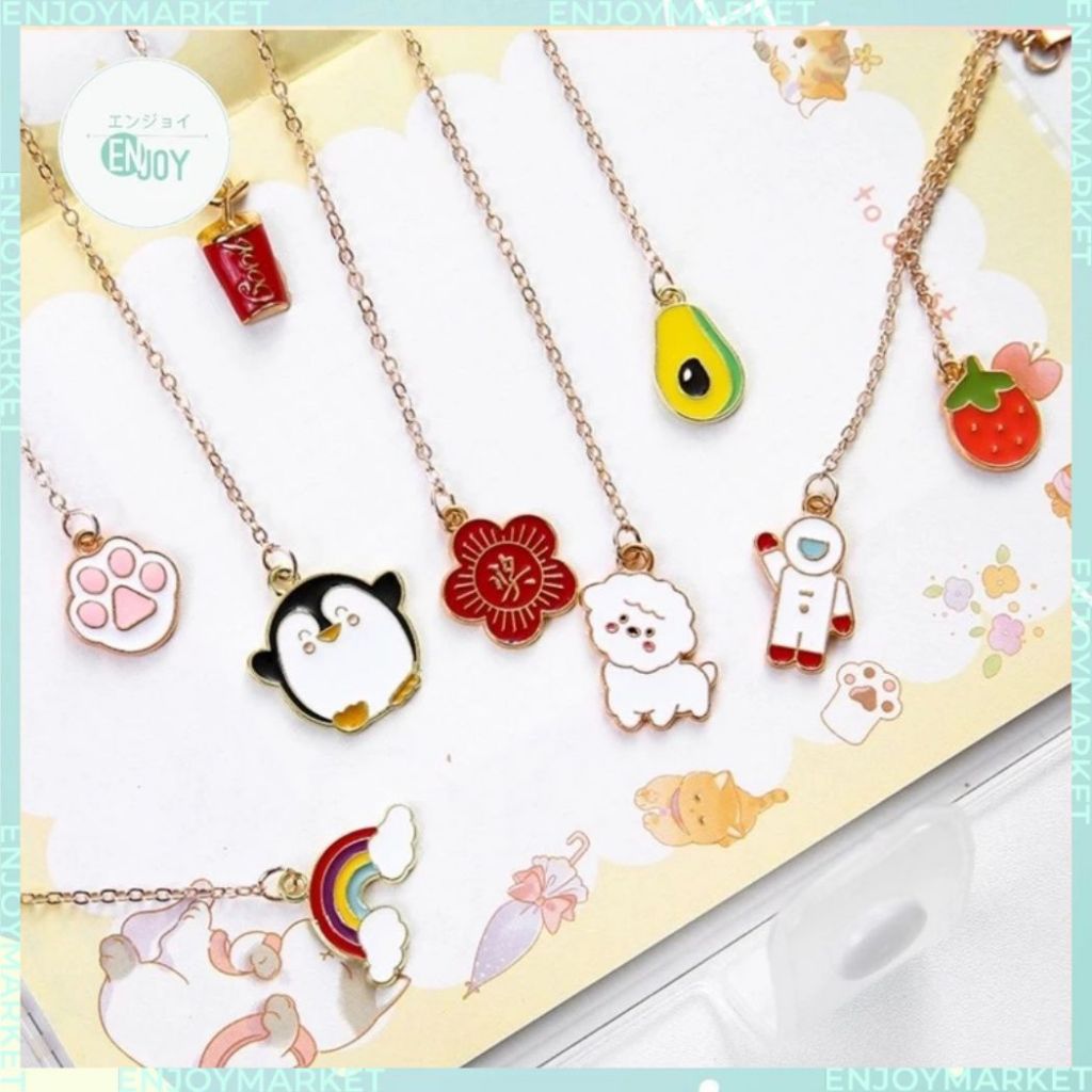 

Pembatas Buku Book Clip Aesthetic Cartoon - AT23