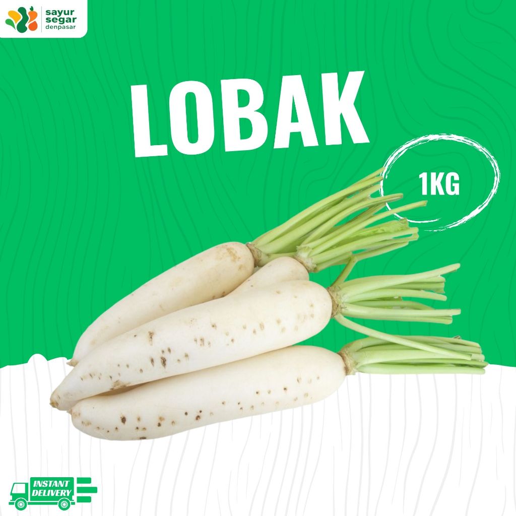 

Lobak 1kg - Sayur Segar Denpasar