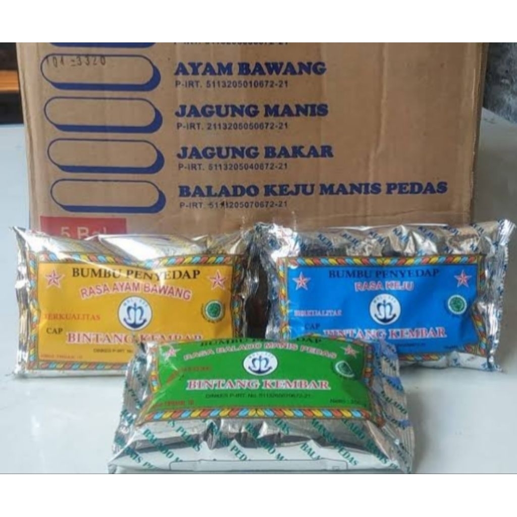 

bumbu tabur penyedap bintang kembar