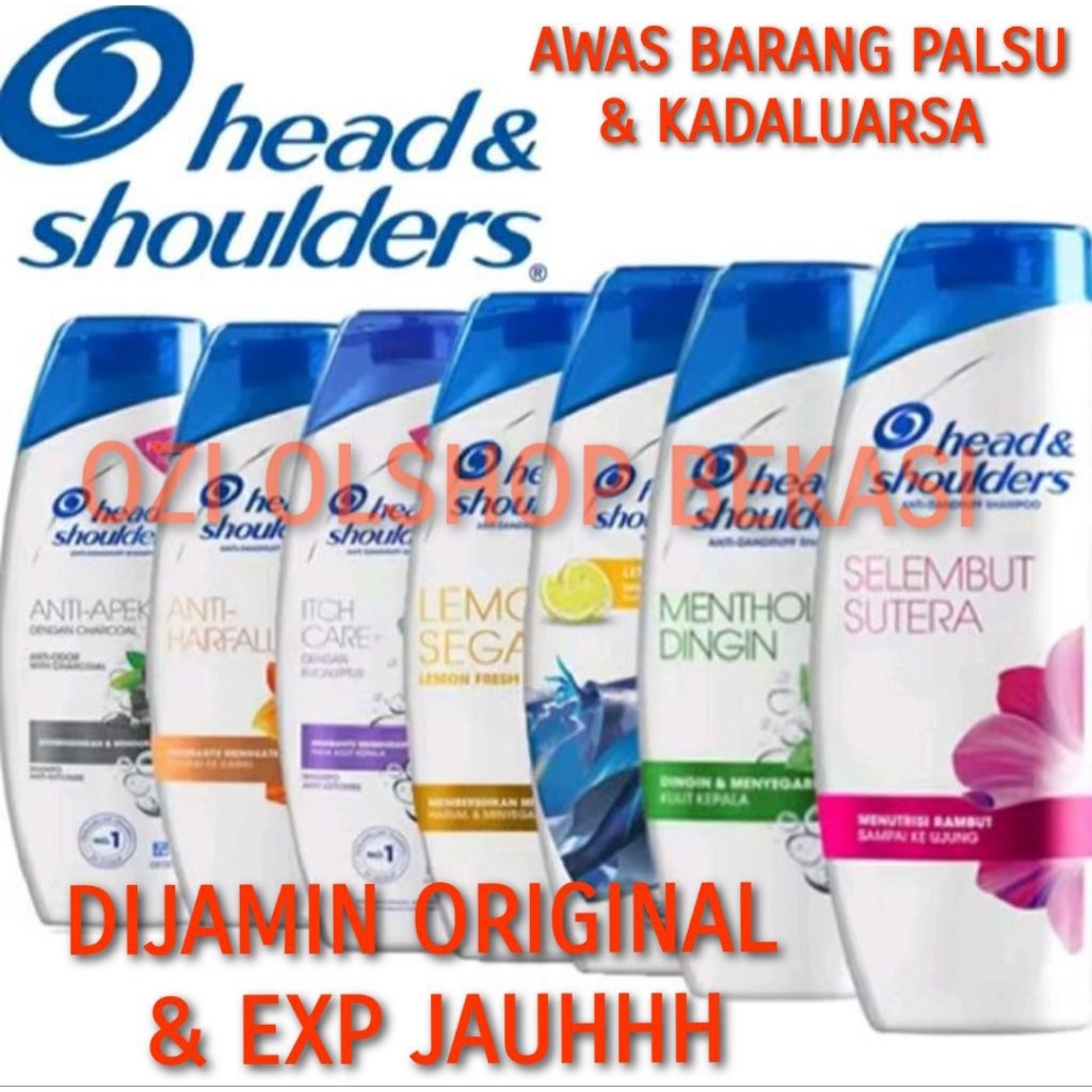 HEAD And SHOULDER Shampoo Anti Danruff 850 ml / 160/400ml pump