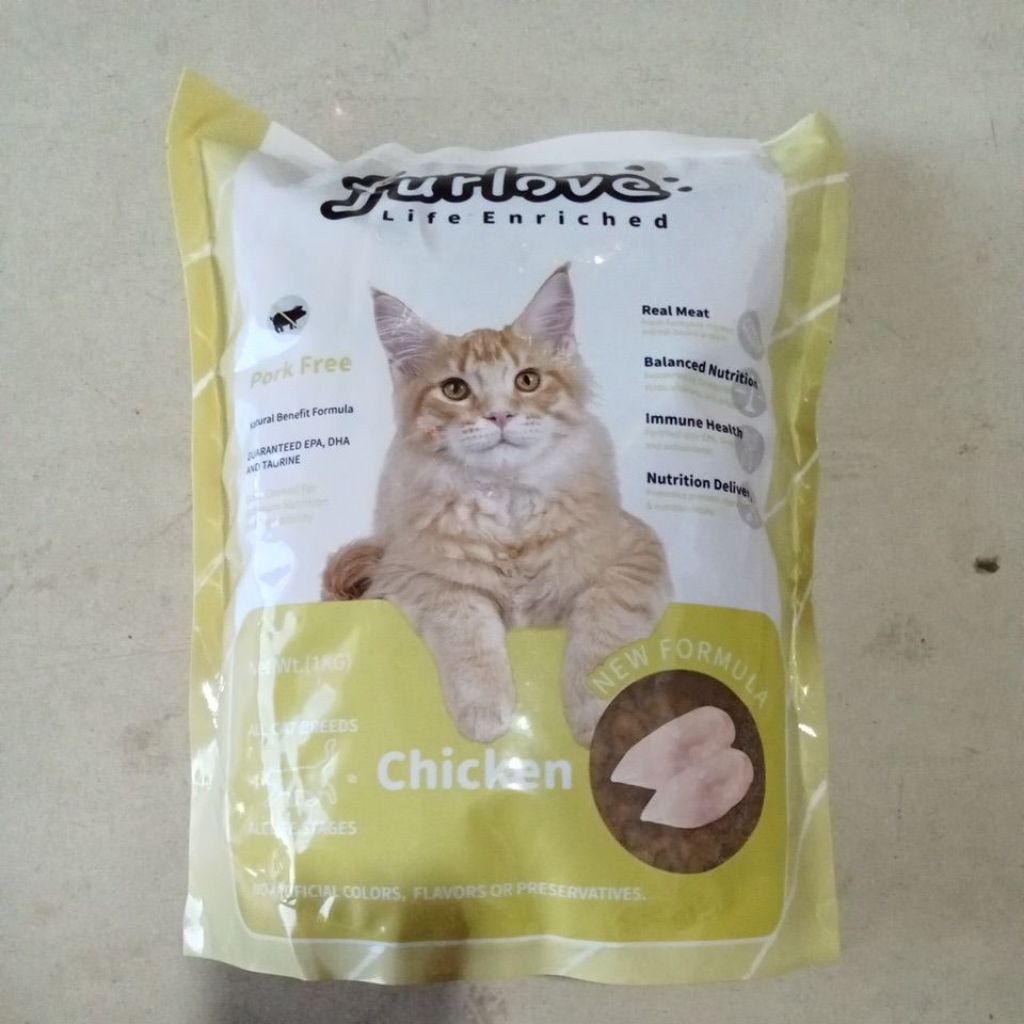 furlove chicken kemasan 1kg
