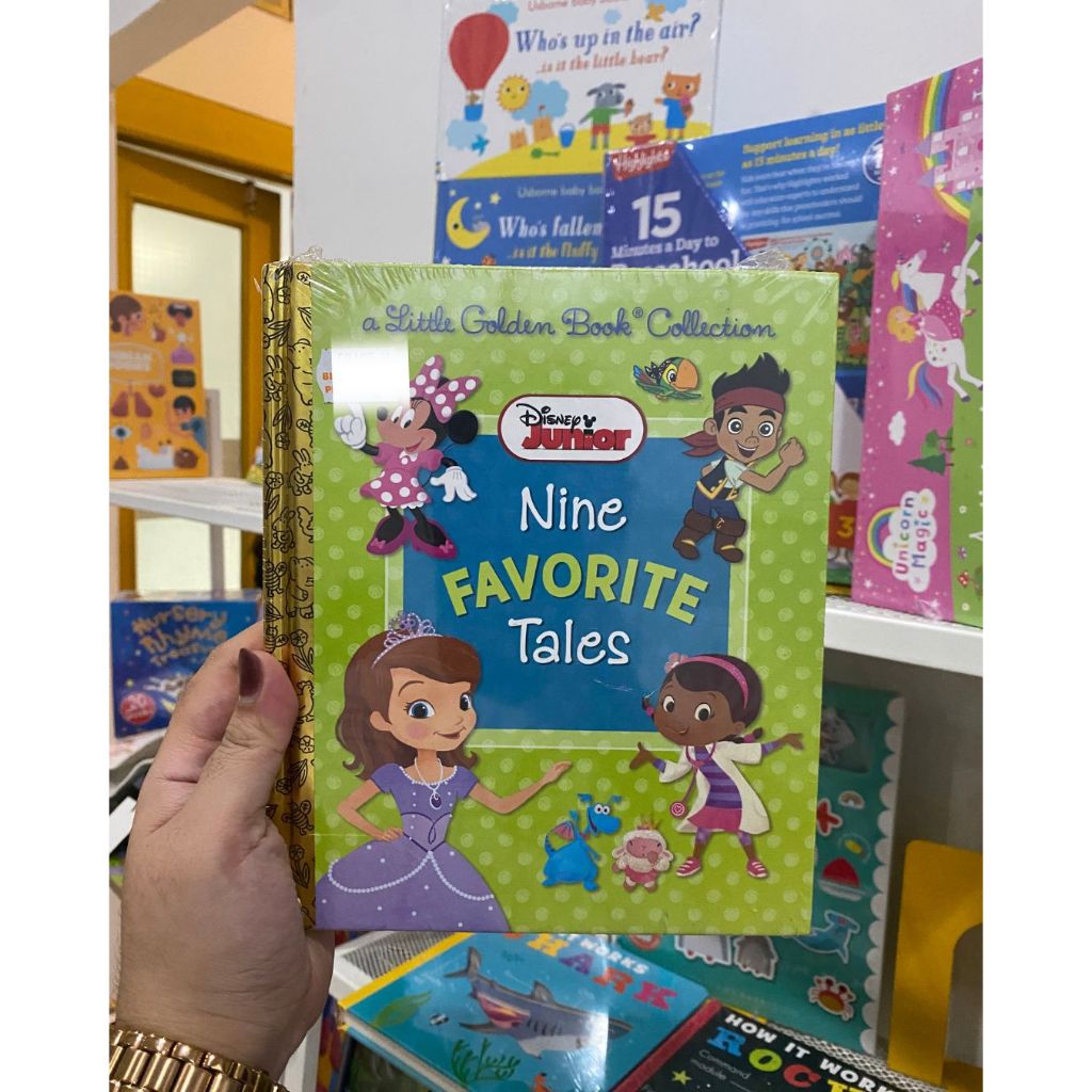 A Little Golden Book Collection Disney Junior Nine Favorite Tales