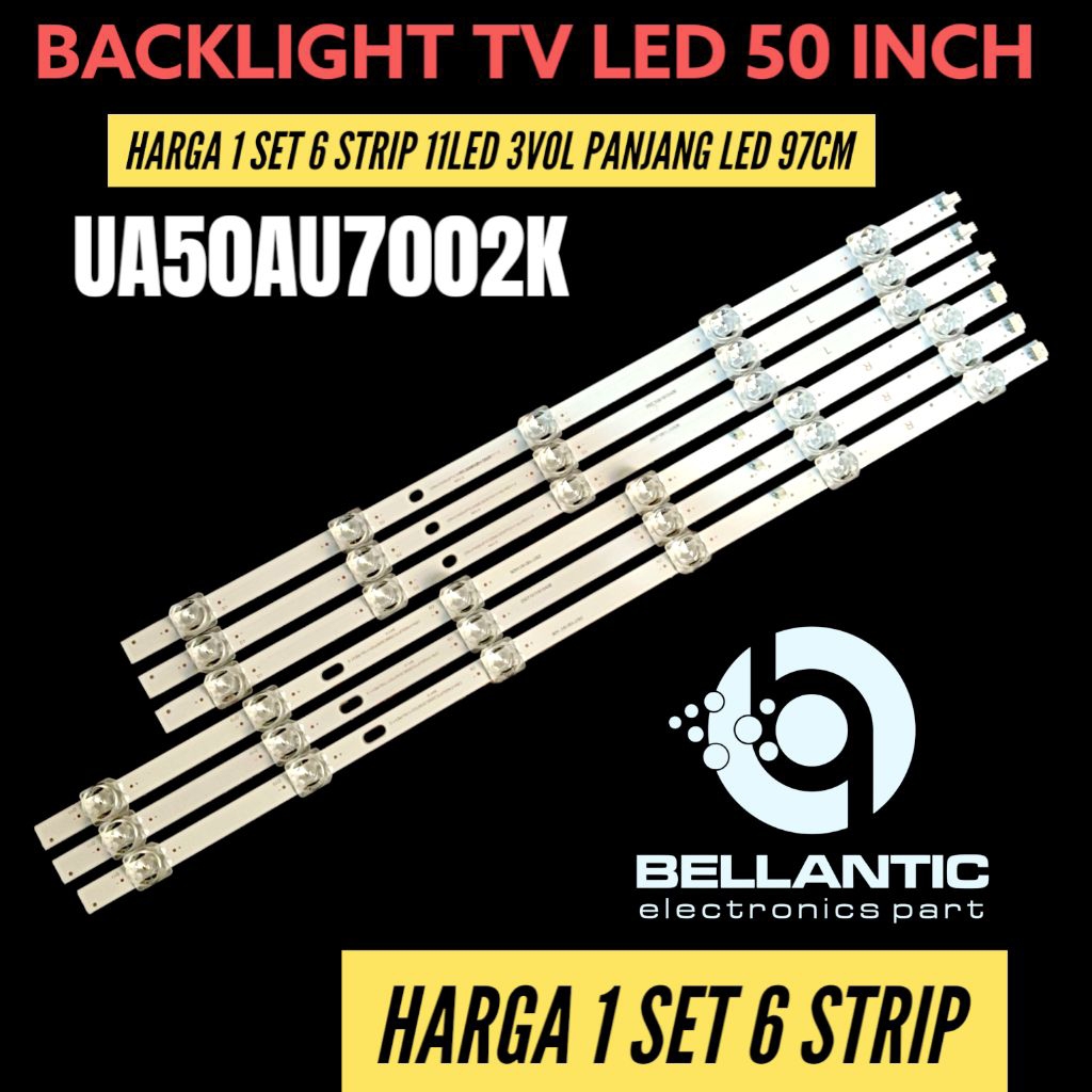BACKLIGHT TV LED SAMSUNG 50 INCH UA-50AU7002K BACKLIGHT TV LED SAMSUNG