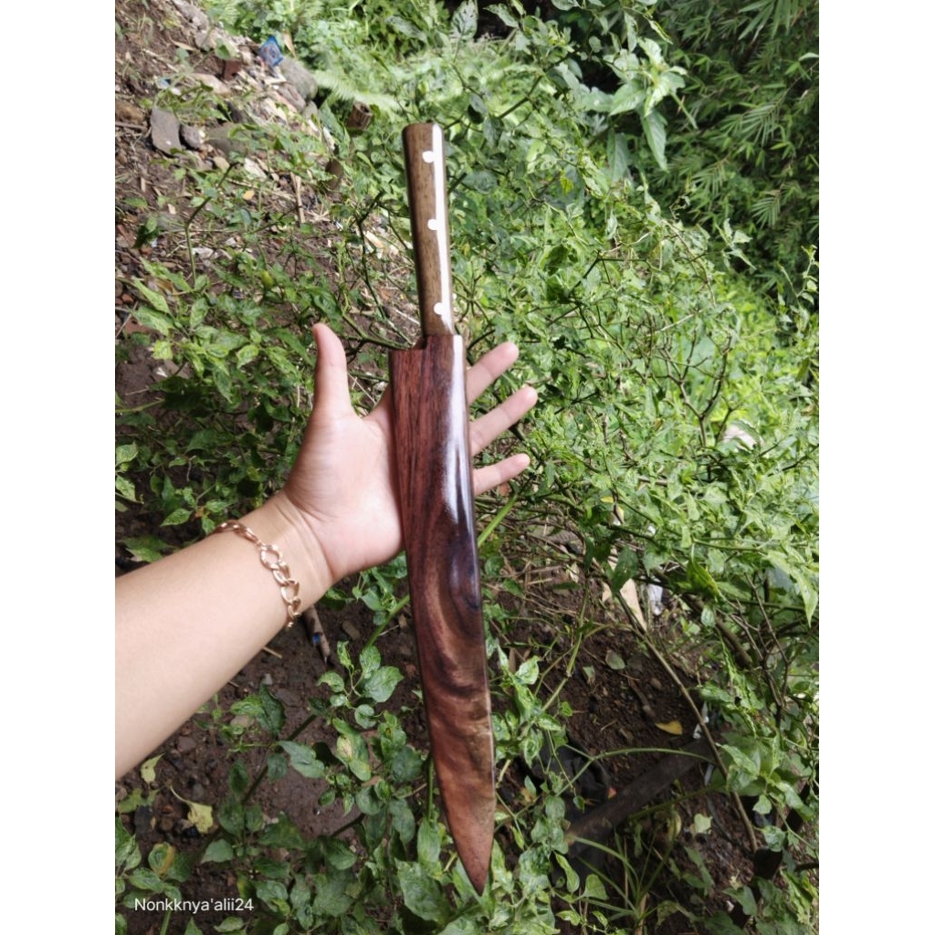 Yanagiba damascus tempa original