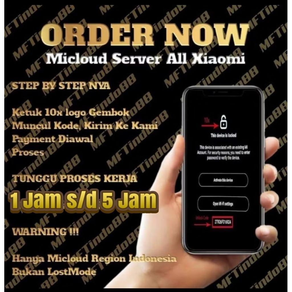 Hapus micloud Permanen Via Server/ Clean Micloud