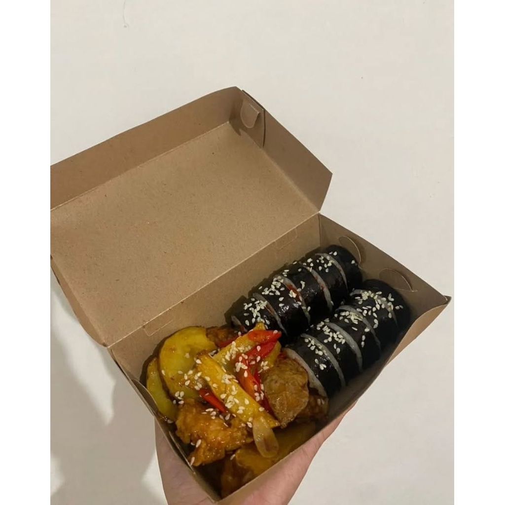 

KIMBAB DAKGANGJEONG SOSIS NUGGET CRABSTICK AYAM BEEF