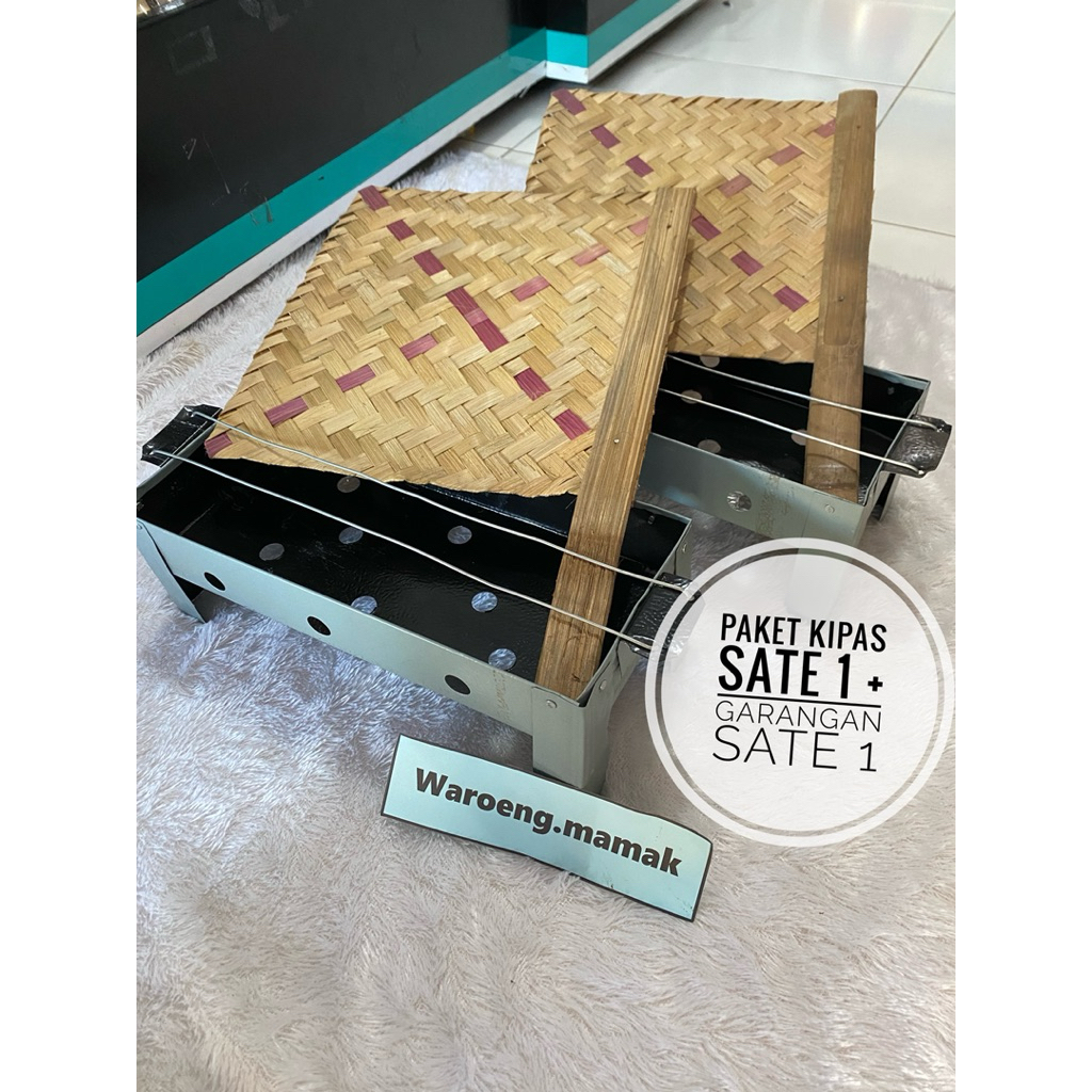 (BISA COD)PAKET KIPAS SATE 1 dan GARANGAN SATE 1, BELI SATUAN BISA