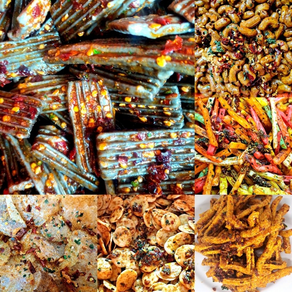 

PerBall Kerupuk Seblak Cikruh Kerupuk Seblak pedas daun jeruk enak gurih bumbu melimpah Murah Paket Usaha