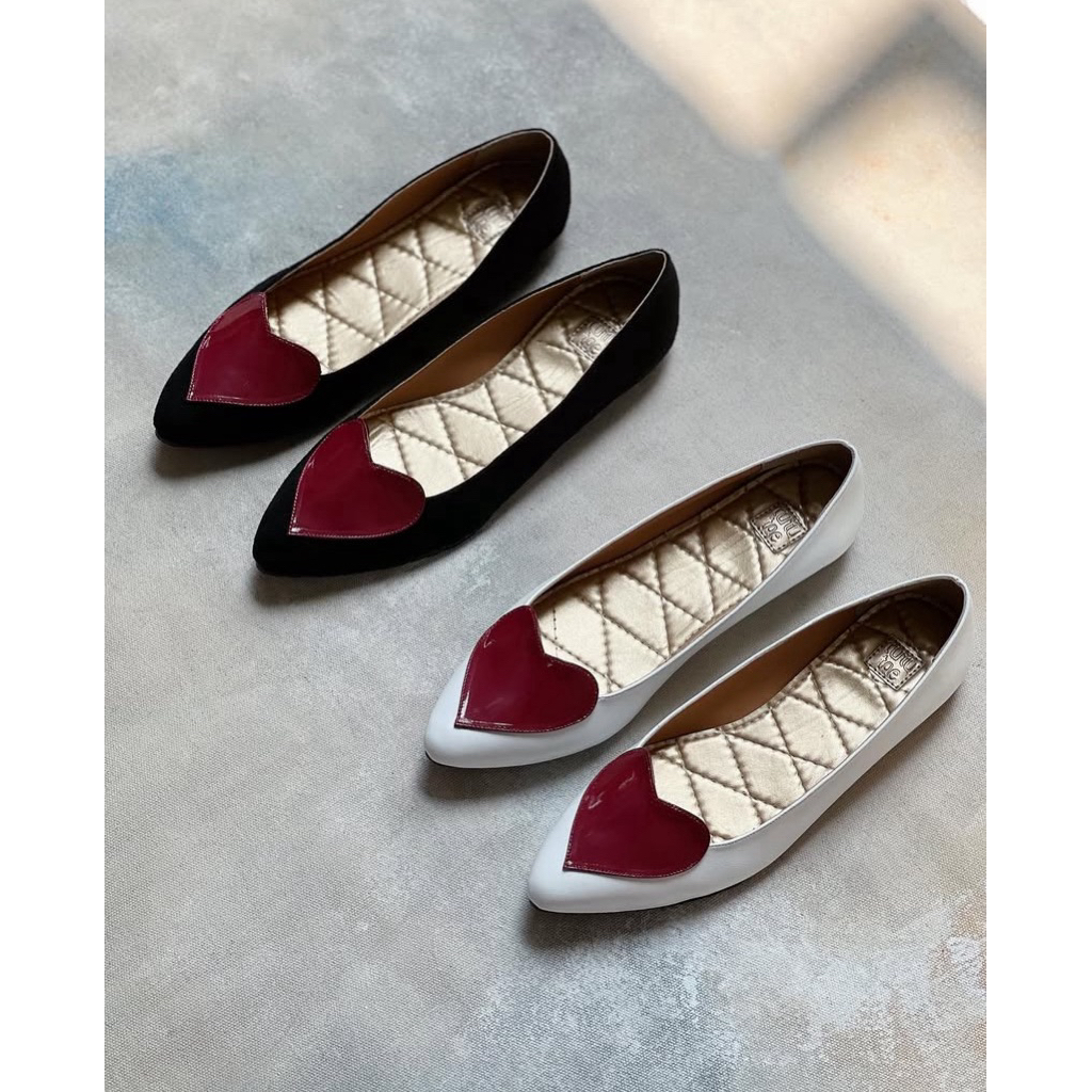 TUTU TOE FLATSHOES - AMORA BLACK