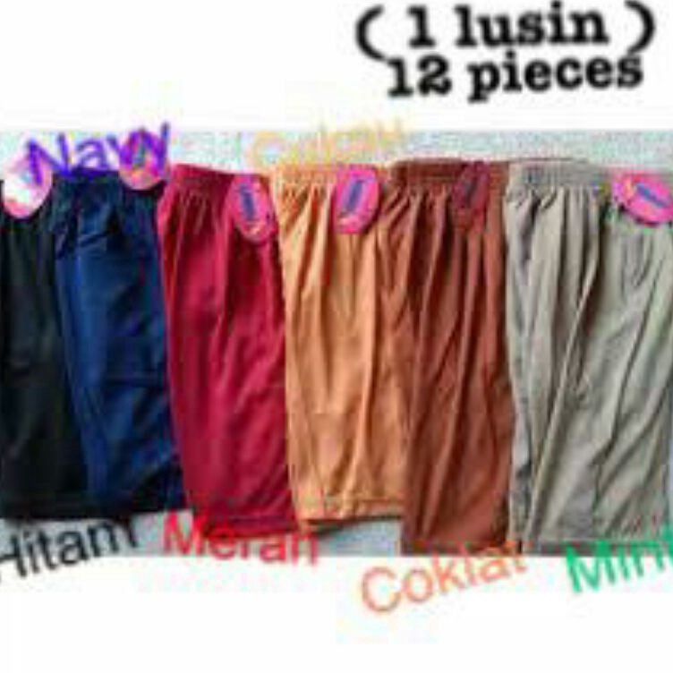 KODE T53Y 1 LUSIN 12 PC Celana SOT Sisboysynergy untuk wanita beragam ukuran OS M L XL XXL 4L 5L6L