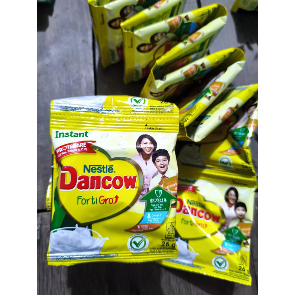 

Nestle Fortigro Dancow 26g Sachet Susu Bubuk
