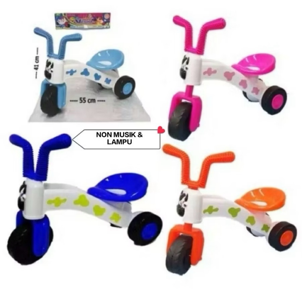 Sepeda Sapi FD305  Roda 3 Tricycle Sepeda Sapi HappyCow Sepeda Sapi Anak Toys