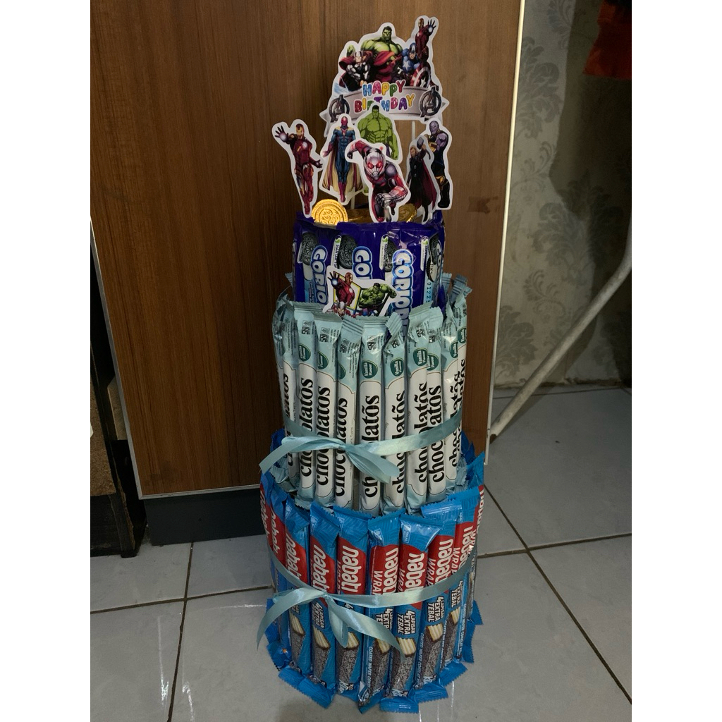 

snack cake 3 tingkat