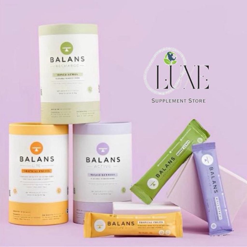 

PROMO TERMURAH!! BALANS RECHARGE / ACTIVE / LITE 1 BOX Isi 14 sachet - Minuman Fiber Tinggi Serat Pelangsing Detox Pelancar BAB Slimming Probiotik
