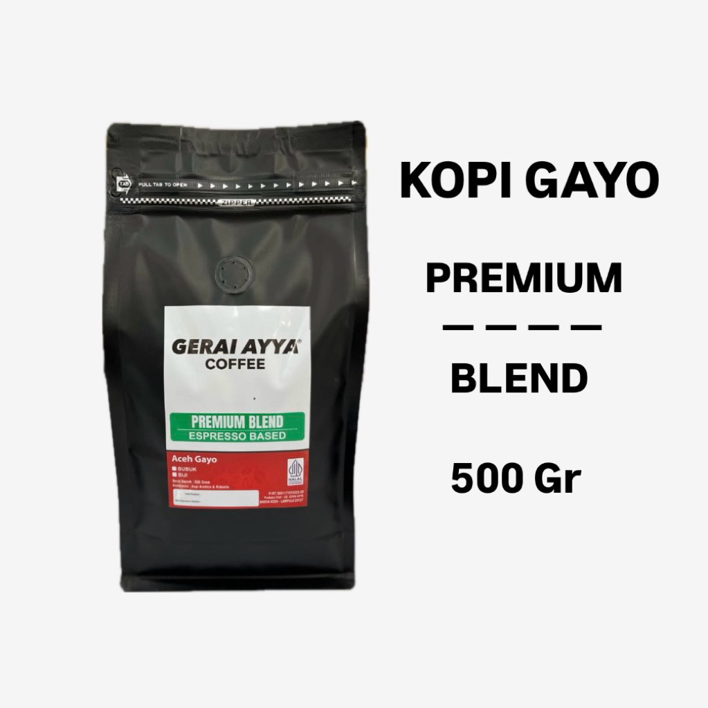 

KOPI PREMIUM BLEND 500 gr ACEH GAYO