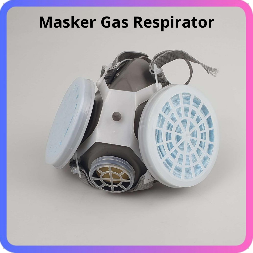 Masker Gas Respirator Anti-Dust Industrial Mask Masker Gas Respirator Anti-Dust