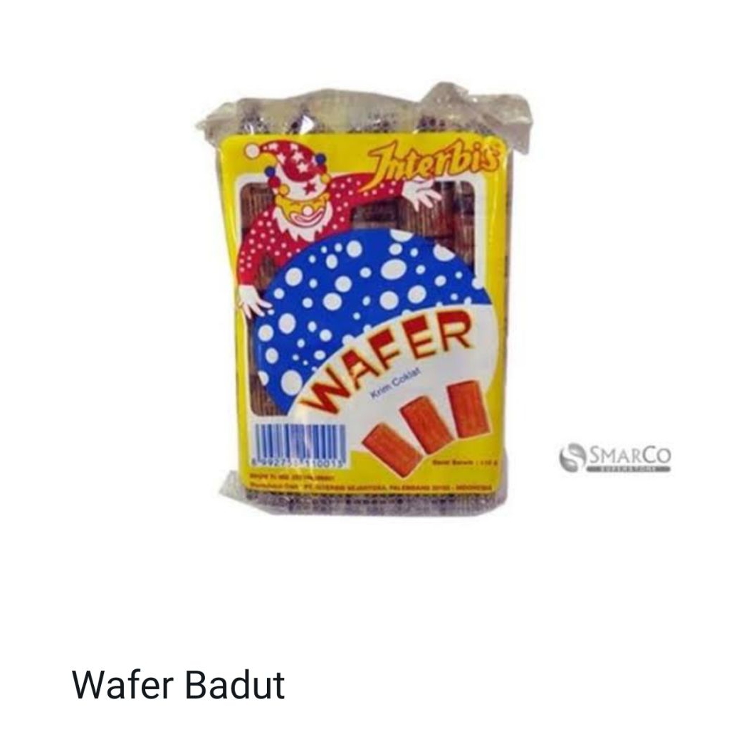 

Interbis Wafer Krim Coklat / Roti Es 110g