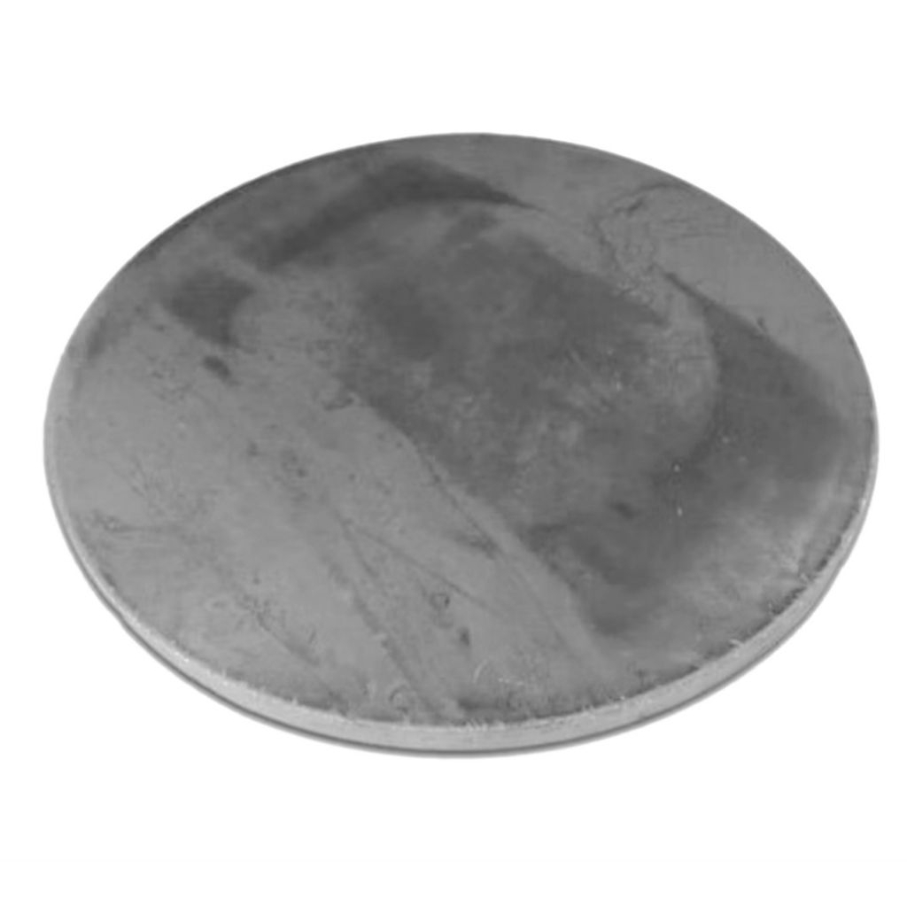 Plat Besi Bulat Tebal 50mm Diameter 80mm 1pcs