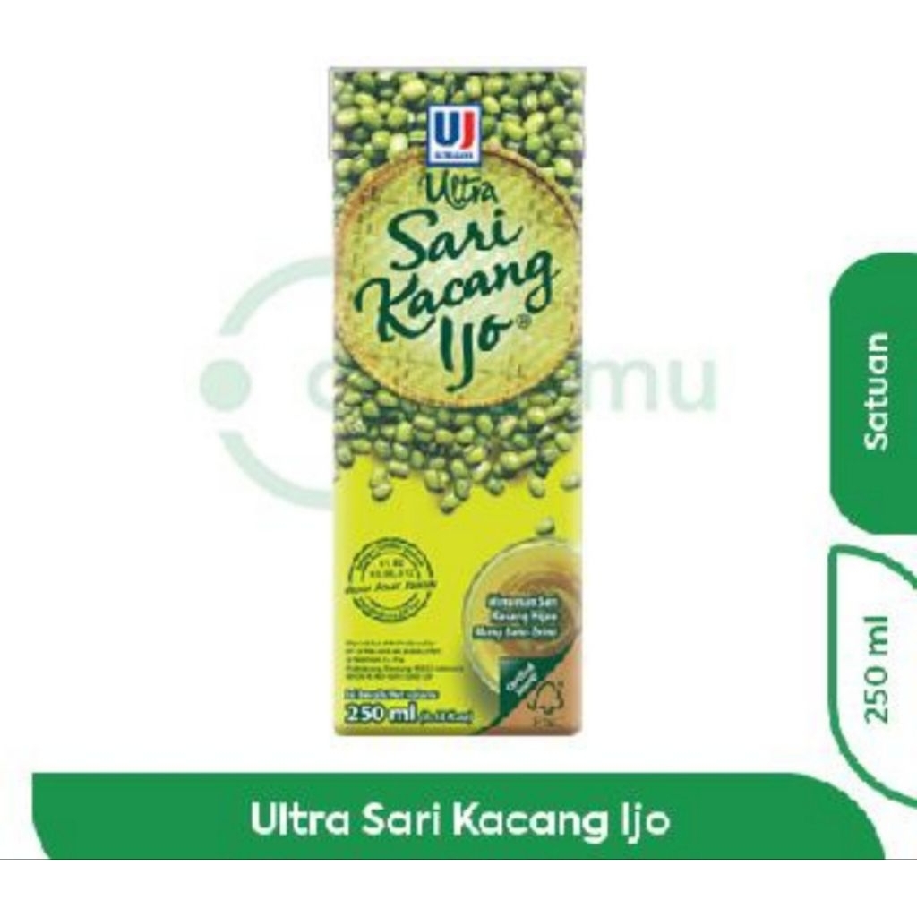

ULTRA SARI KACANG IJO 250ML(1DUS)