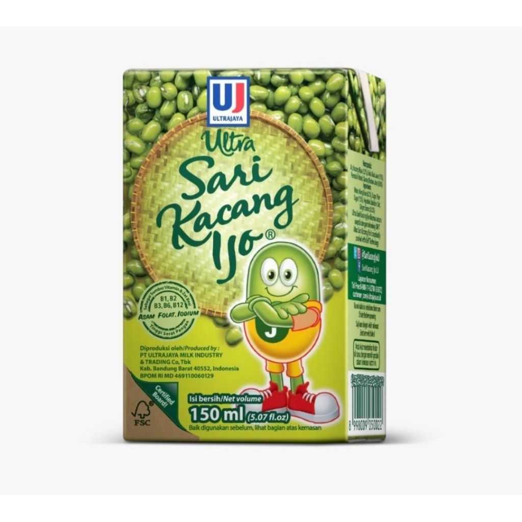 

ULTRA SARI KACANG IJO 150ml