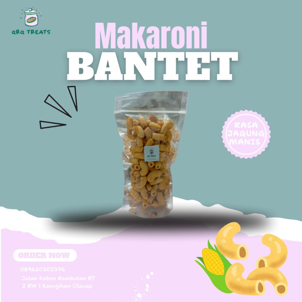 

Makaroni Bantet QRQ Treats - Jagung