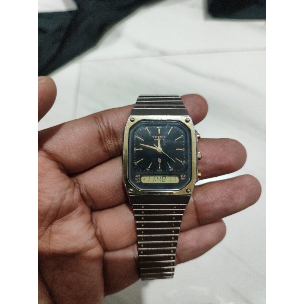 jam tangan citizen ana digi vintage rare item