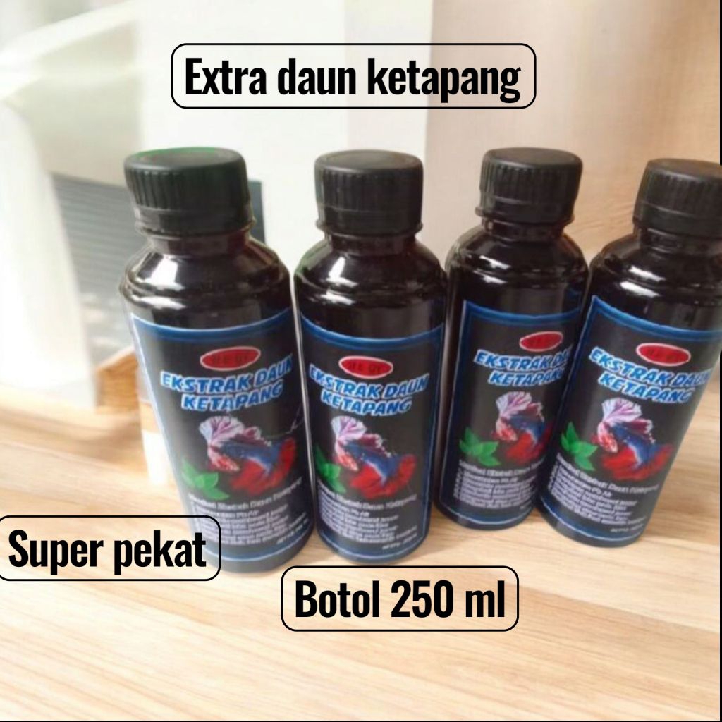 EXTRA KETAPANG  LAUT SUPER PEKAT 250ml/extra daun ketapang pekat