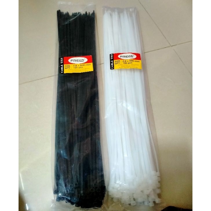 

Terjangkau kabel Ties 5cm tali tis 5cm 1pack isi 1pcs 48mm x 5mm