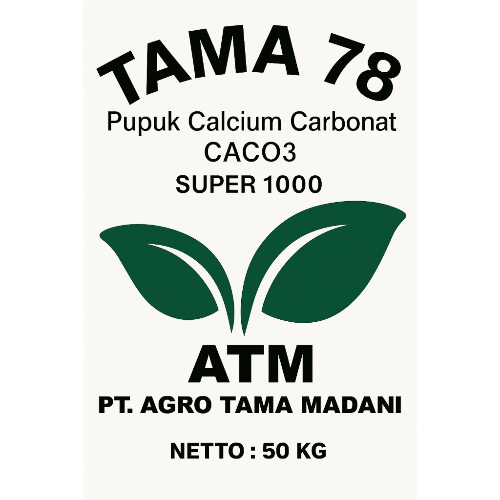 TAMA 78 Pupuk Calcium Carbonat Caco3 SUPER 1000