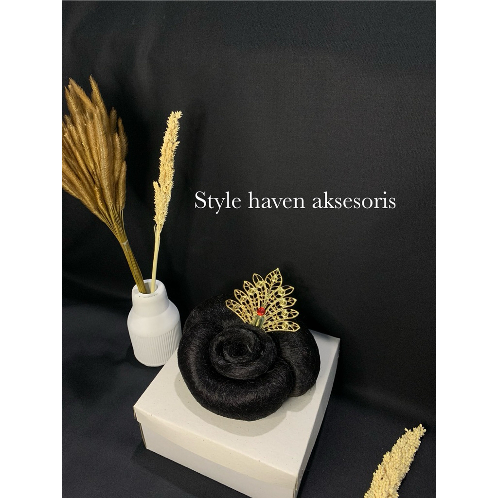 Sanggul rambut dewi cepol/sanggul semua acara/sanggul anak anak dan dewasa