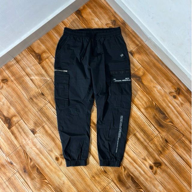 Jogger Cargo Life Work Black Second