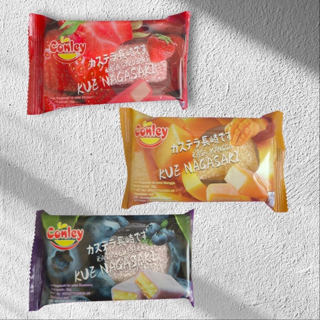 

Mochi Conley / Kue Nagasaki khas Jepang Anekarasa HALAL