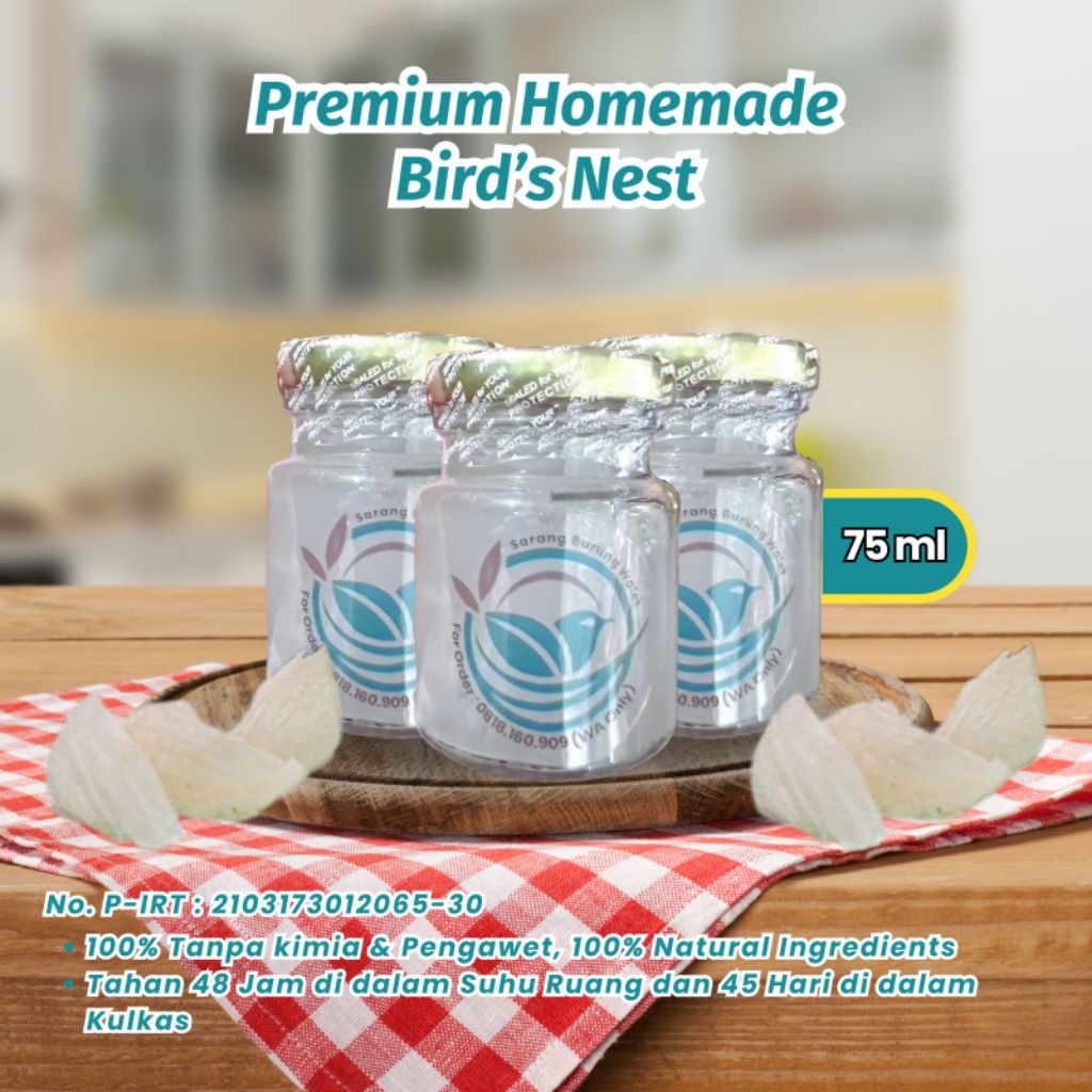 

Sarang Burung/Bird Nest Premium Homemade