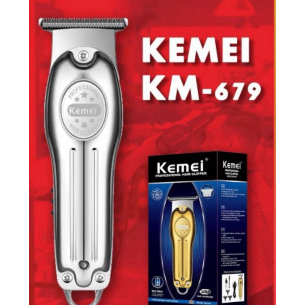Alat Cukur Jenggot Kumis Rambut KEMEI Hair Clipper KEMEI