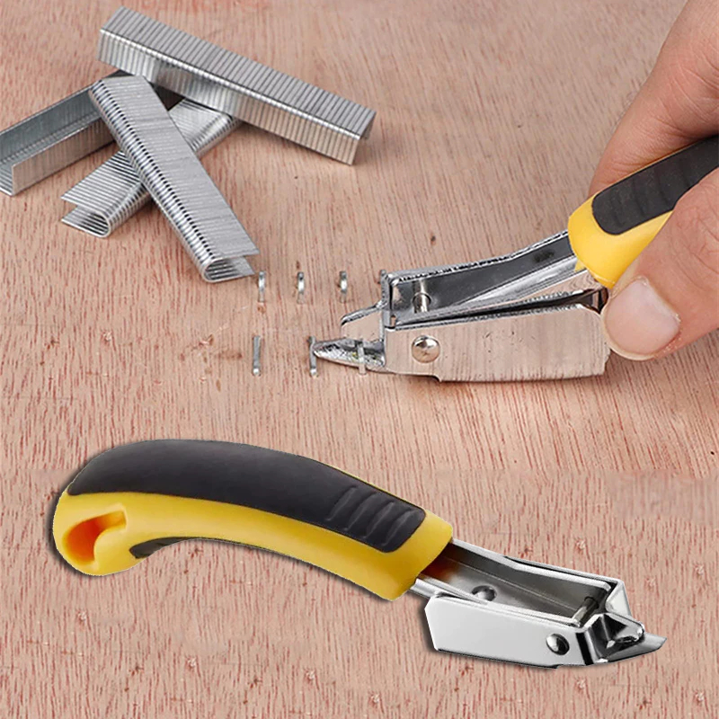 

New Arrivals】Alat Cabut Paku Steples Pencabut Staples Buka Pembuka Congkel Streples U Stepler Gun Hekter Remover