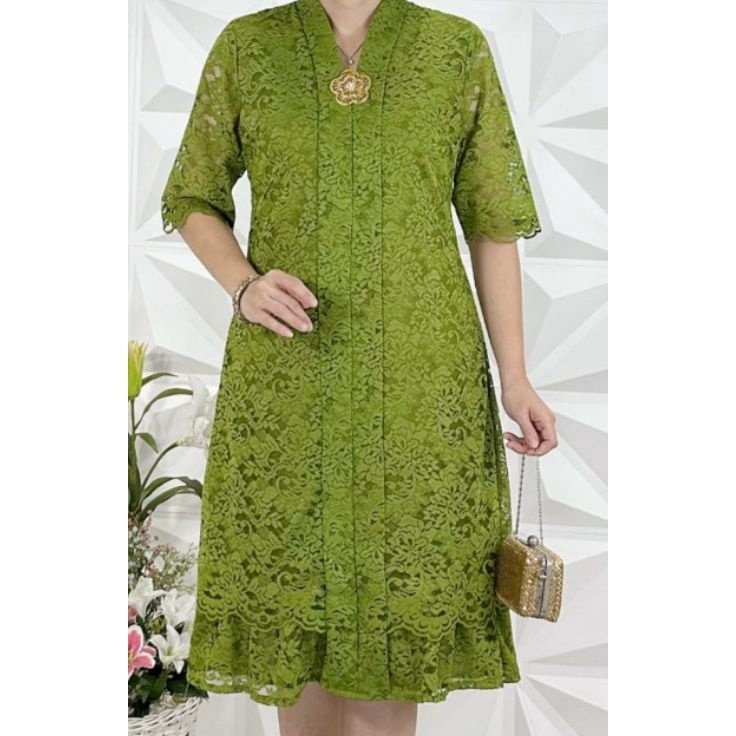 New  DRESS KARTINI SEMI PRANCIS MODEL TERBARU