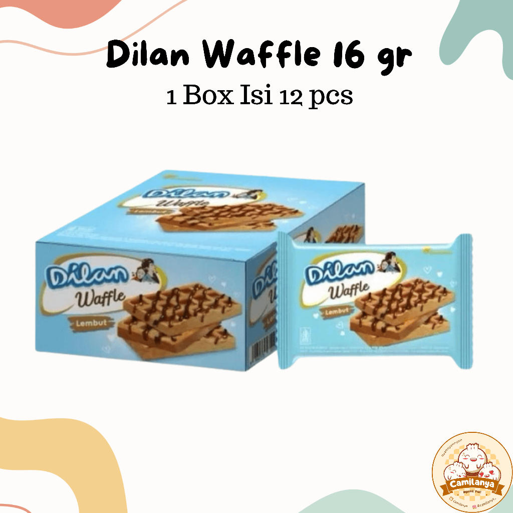 

Dilan Waffle 16 gr 1 Box Isi 12 pcs