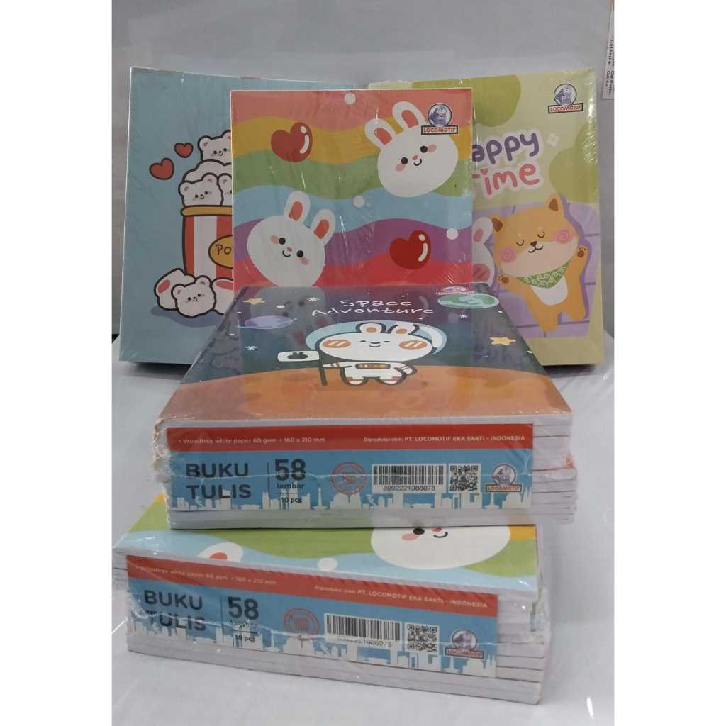 

BUKU TULIS 58 LOCOMOTIF