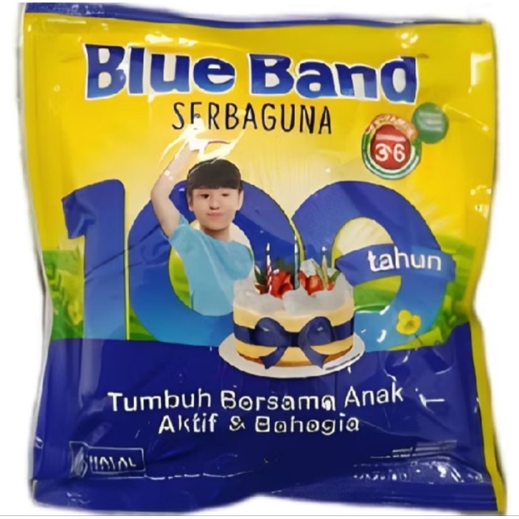 

Paket 10 pcs Blueband Serbaguna Margarine 200gr