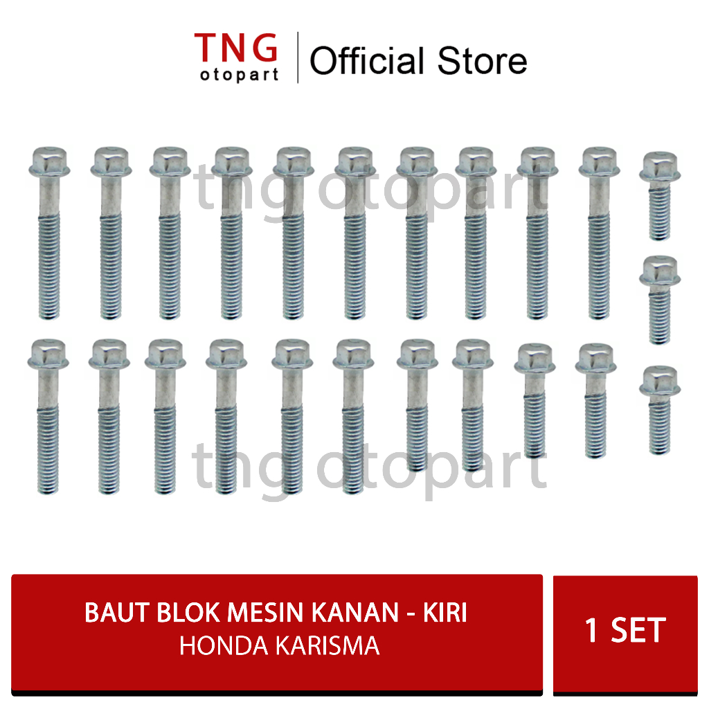 Baut Blok Mesin Honda Karisma / Baut Blok Mesin Kanan Kiri Honda Karisma