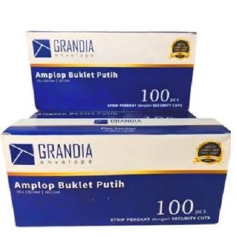 

Amplop Putih Grandia 90 (AdaPerekat)