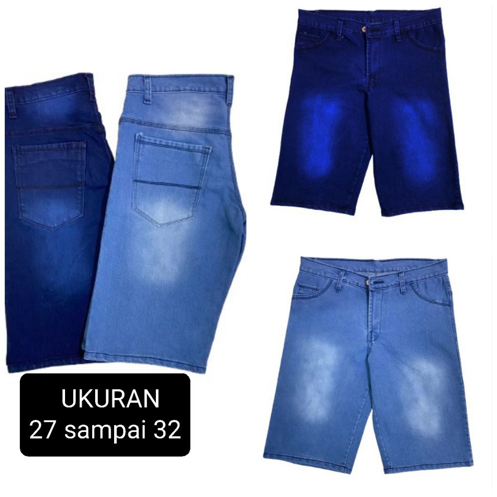 celana pendek jeans pria dewasa celana pendek jean distro bisa bayar ditempat
