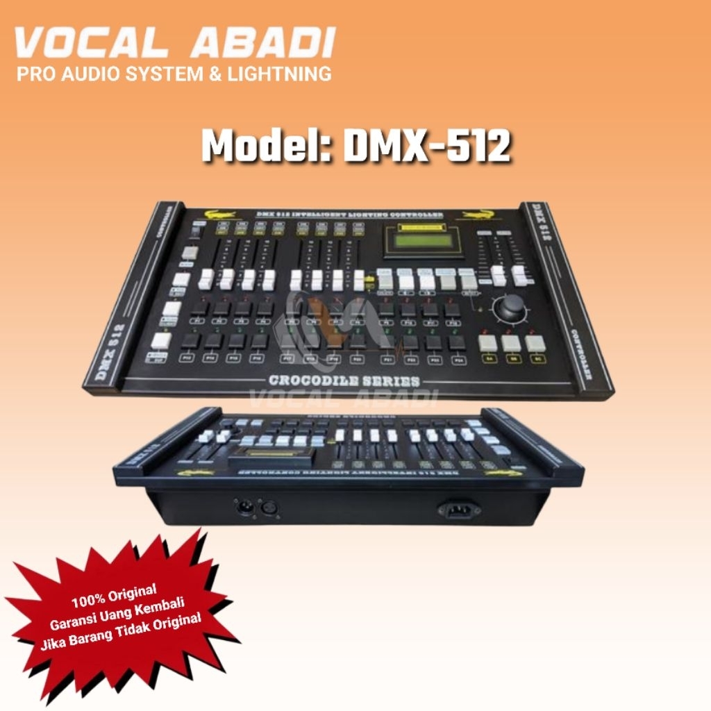 MIXER LIGHTING CROCODILE DMX-512