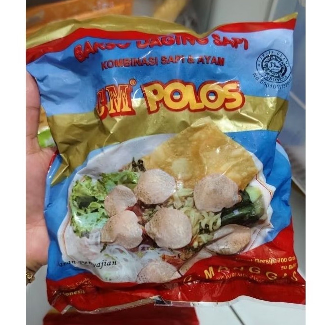 

BAKSO DAGING SAPI CM POLOS CIMANGGIS 50Pcs 700gr kombinasi sapi dan ayam Bakso kuah Bakso goreng baksomasak